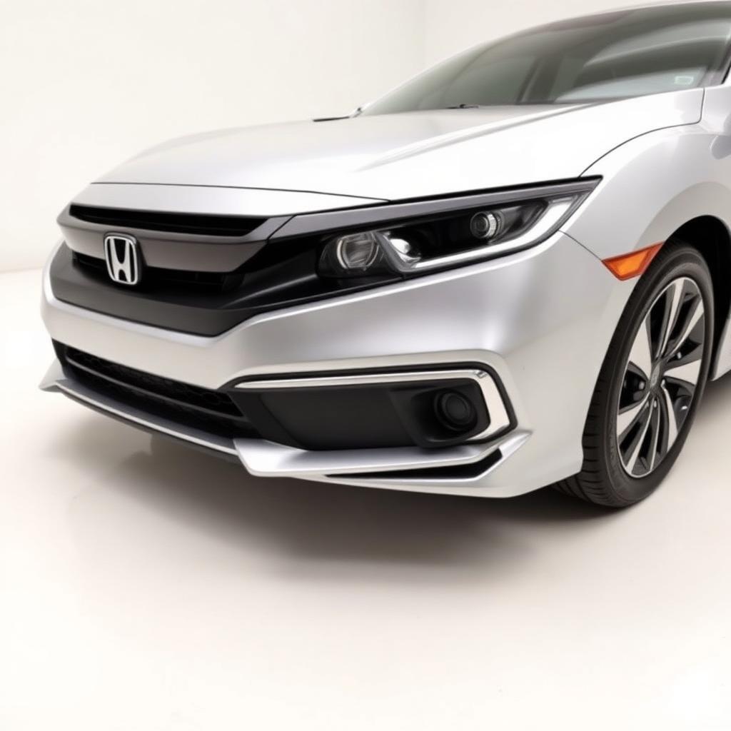 Silver 2021 Honda Civic Touring