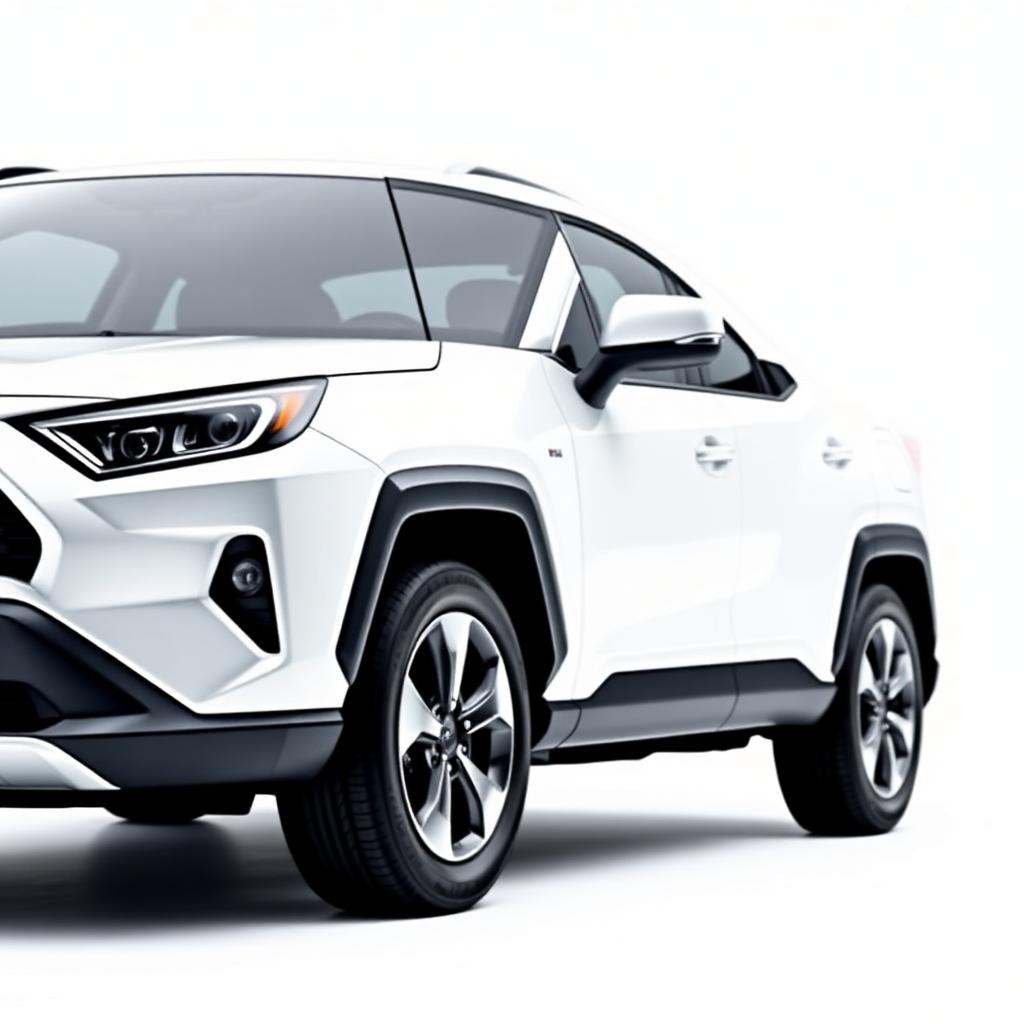 White 2023 Toyota RAV4 Hybrid
